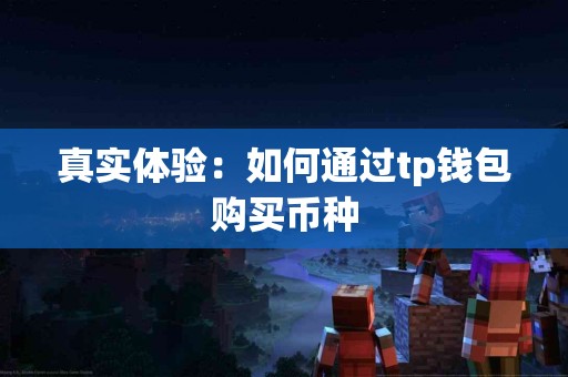 真实体验：如何通过tp钱包购买币种