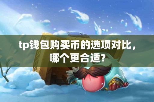 tp钱包购买币的选项对比，哪个更合适？