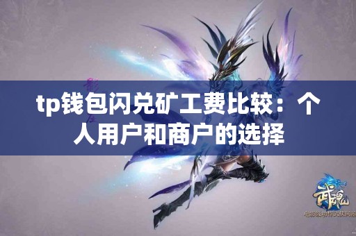 tp钱包闪兑矿工费比较：个人用户和商户的选择