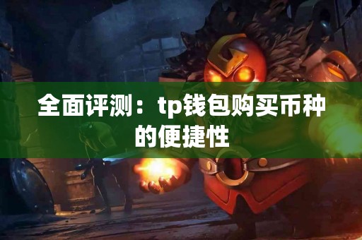 全面评测：tp钱包购买币种的便捷性