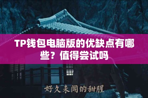 TP钱包电脑版的优缺点有哪些？值得尝试吗