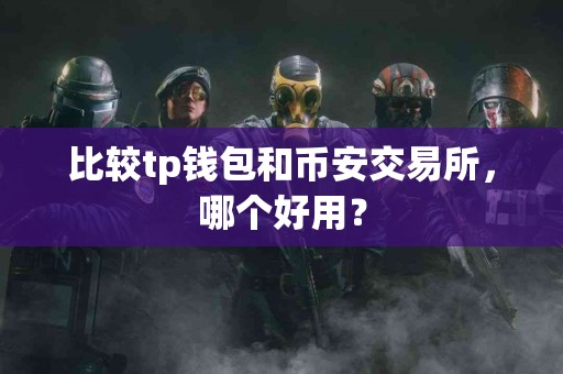 比较tp钱包和币安交易所，哪个好用？