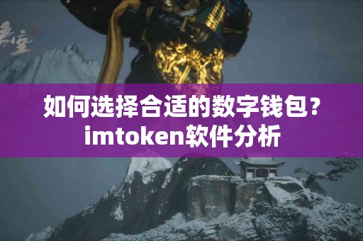 如何选择合适的数字钱包？imtoken软件分析
