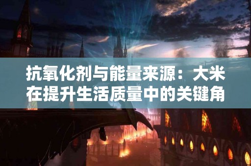 抗氧化剂与能量来源：大米在提升生活质量中的关键角色