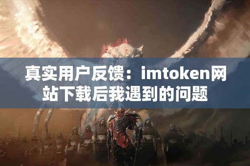 真实用户反馈：imtoken网站下载后我遇到的问题