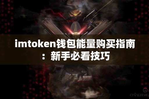 imtoken钱包能量购买指南：新手必看技巧