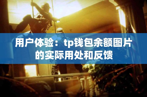 用户体验：tp钱包余额图片的实际用处和反馈