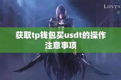 获取tp钱包买usdt的操作注意事项