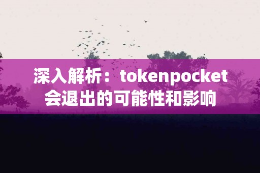 深入解析：tokenpocket会退出的可能性和影响