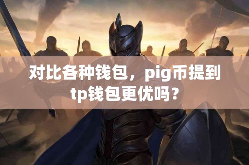 对比各种钱包，pig币提到tp钱包更优吗？