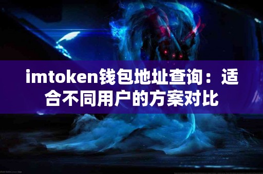 imtoken钱包地址查询：适合不同用户的方案对比