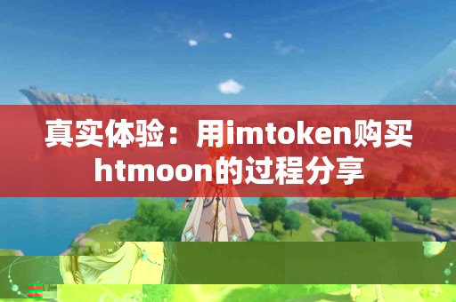 真实体验：用imtoken购买htmoon的过程分享