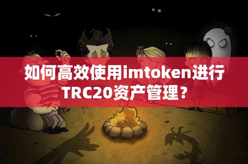 如何高效使用imtoken进行TRC20资产管理？