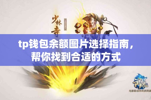 tp钱包余额图片选择指南，帮你找到合适的方式