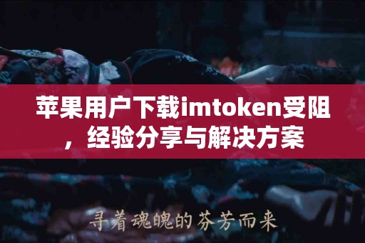 苹果用户下载imtoken受阻，经验分享与解决方案