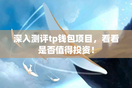 深入测评tp钱包项目，看看是否值得投资！