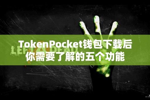 TokenPocket钱包下载后你需要了解的五个功能