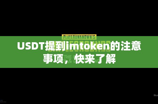 USDT提到imtoken的注意事项，快来了解