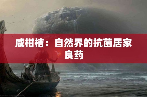 咸柑桔：自然界的抗菌居家良药