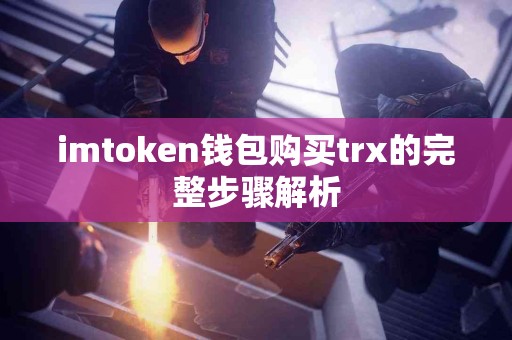 imtoken钱包购买trx的完整步骤解析