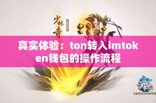 真实体验：ton转入imtoken钱包的操作流程
