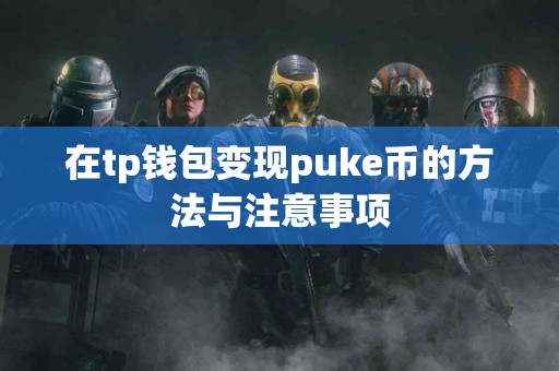 在tp钱包变现puke币的方法与注意事项