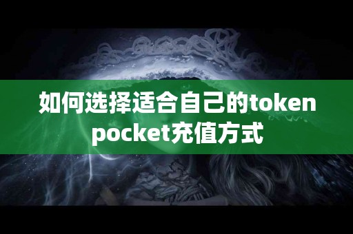 如何选择适合自己的tokenpocket充值方式