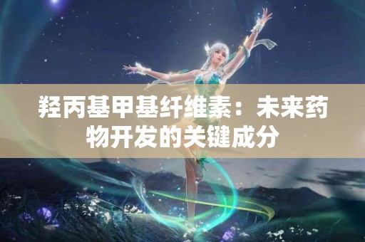 羟丙基甲基纤维素：未来药物开发的关键成分