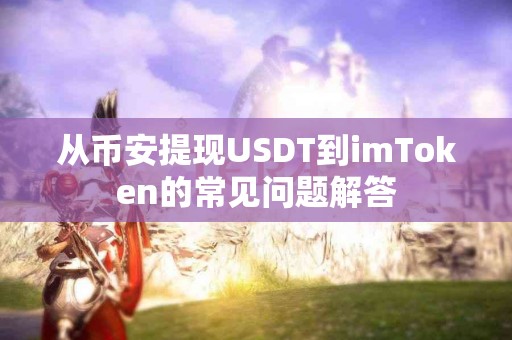 从币安提现USDT到imToken的常见问题解答