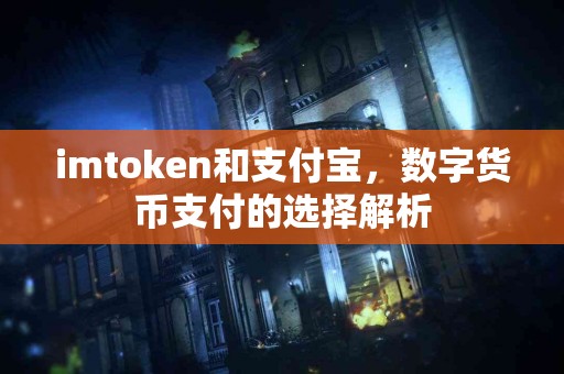 imtoken和支付宝，数字货币支付的选择解析