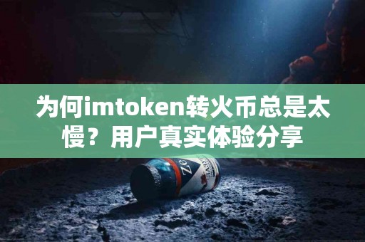 为何imtoken转火币总是太慢？用户真实体验分享