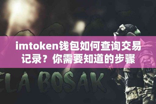imtoken钱包如何查询交易记录？你需要知道的步骤