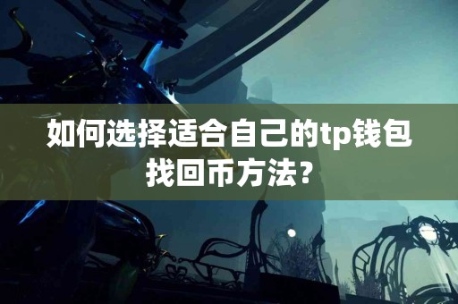 如何选择适合自己的tp钱包找回币方法？