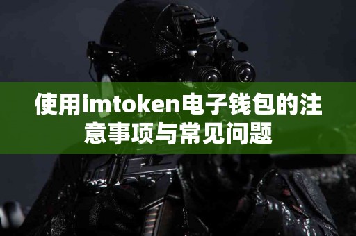使用imtoken电子钱包的注意事项与常见问题