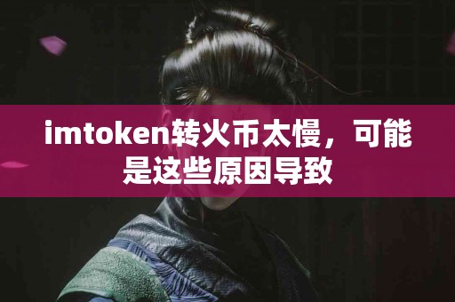 imtoken转火币太慢，可能是这些原因导致