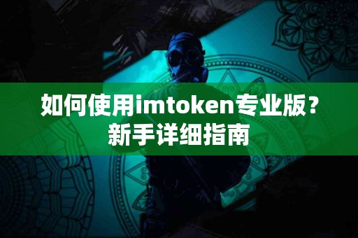 如何使用imtoken专业版？新手详细指南