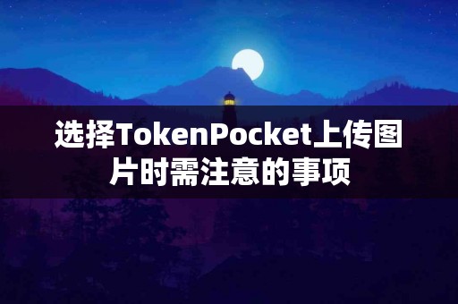 选择TokenPocket上传图片时需注意的事项