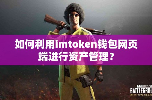 如何利用imtoken钱包网页端进行资产管理？