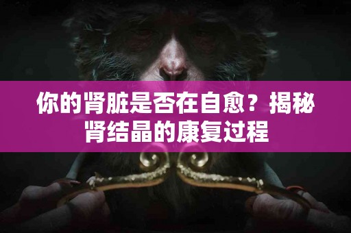 你的肾脏是否在自愈？揭秘肾结晶的康复过程