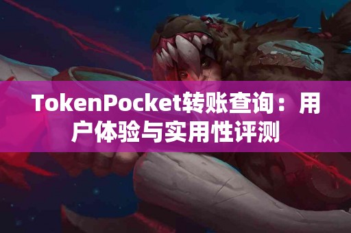 TokenPocket转账查询：用户体验与实用性评测