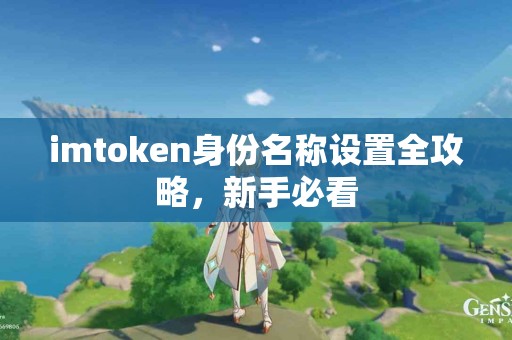 imtoken身份名称设置全攻略，新手必看