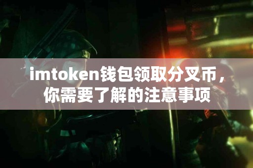 imtoken钱包领取分叉币，你需要了解的注意事项