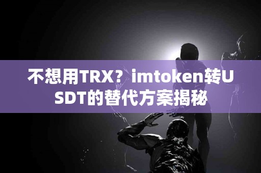不想用TRX？imtoken转USDT的替代方案揭秘