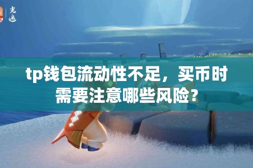 tp钱包流动性不足，买币时需要注意哪些风险？
