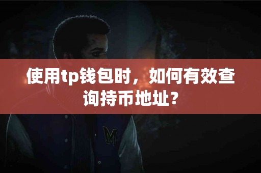使用tp钱包时，如何有效查询持币地址？