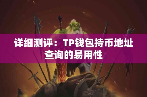 详细测评：TP钱包持币地址查询的易用性