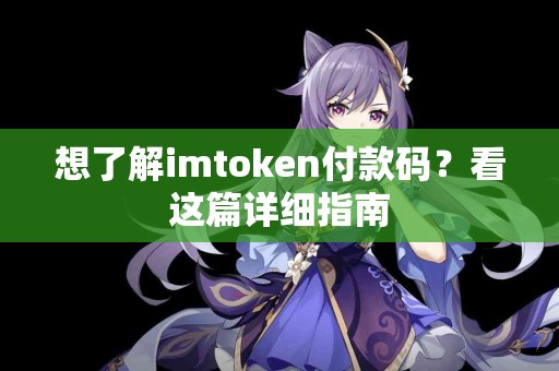 想了解imtoken付款码？看这篇详细指南