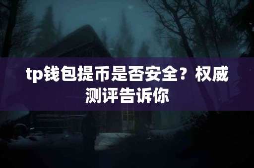 tp钱包提币是否安全？权威测评告诉你