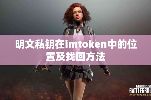 明文私钥在imtoken中的位置及找回方法