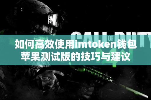 如何高效使用imtoken钱包苹果测试版的技巧与建议